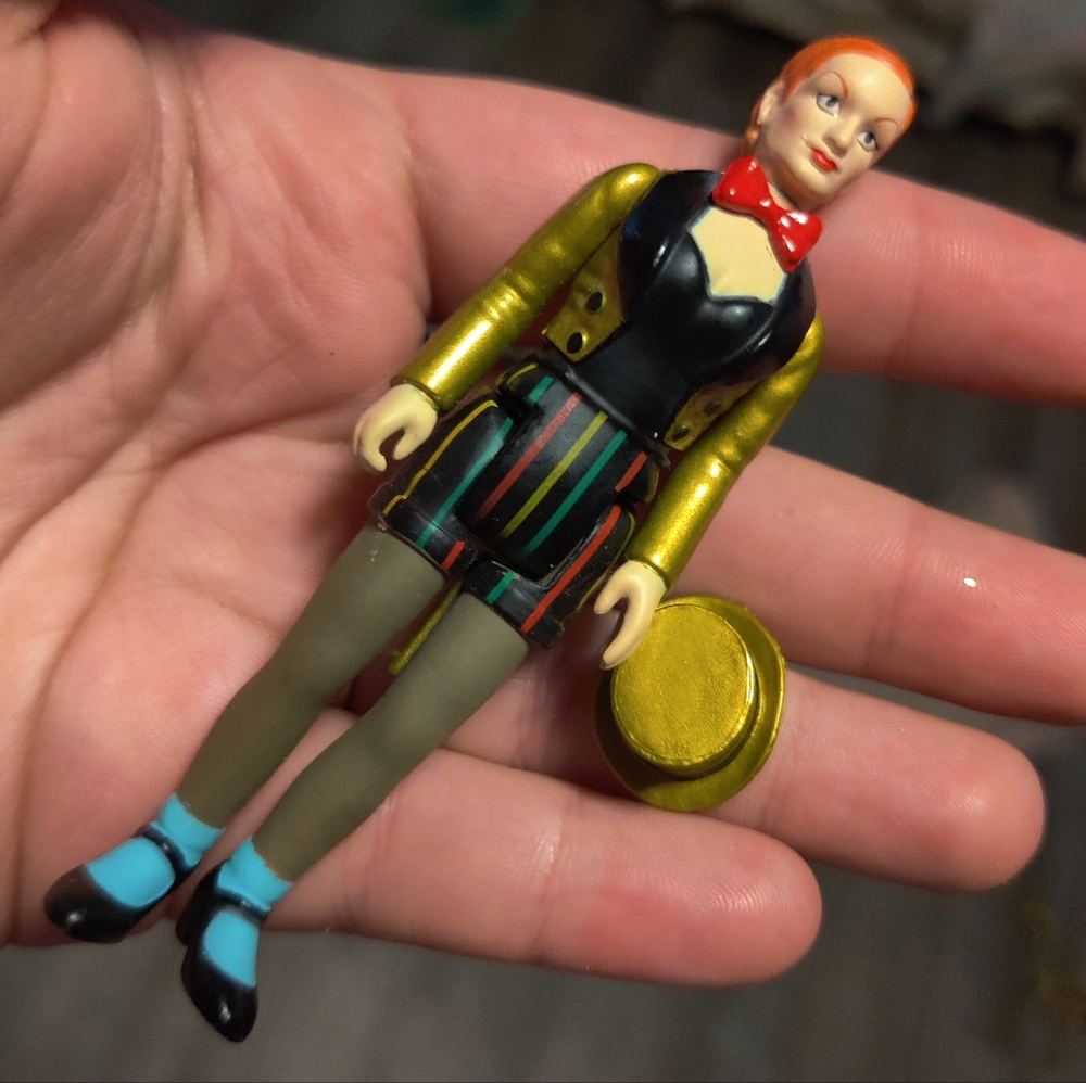 Rocky horror picture show Columbia super 7 reaction figure with hat
